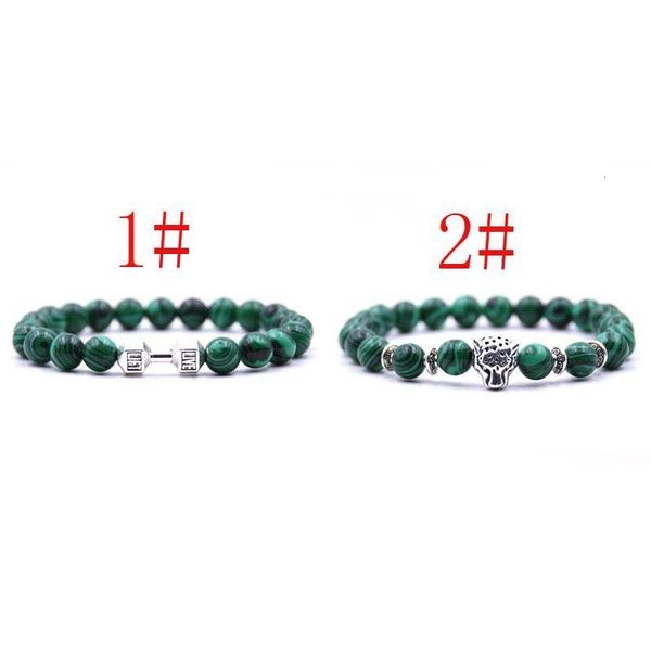 

new natural cross owl skull stone lion head helmet buddha bracelet wholesale handmade beads bracelets for men women pcgo, Black