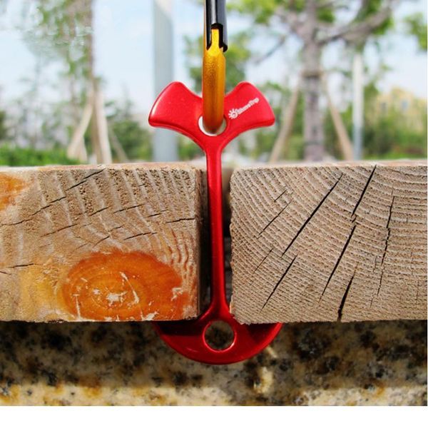 

tent accessories outdoor antislip camping hiking tightening hook wind rope buckles knotting sport climbing carabiner tra qylpeh