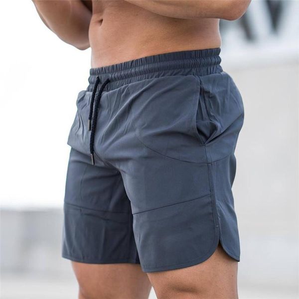 

новые короткие шорты мужчины мужчины jogger быстрые сухие фитнес бодибилдинг сфальники спорт спорт шорты мужчины обучение короткие штаны, White;black