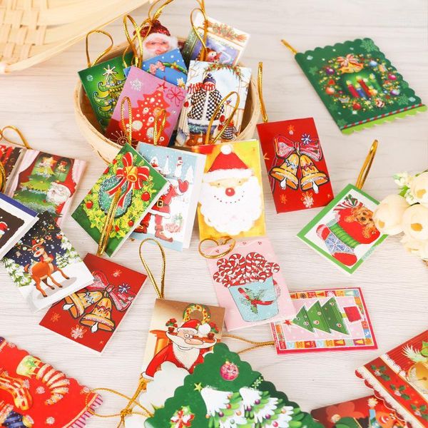 

red christmas castle 3d laser cut up paper handmade postcards custom wholesale greeting cards xmas gifts1