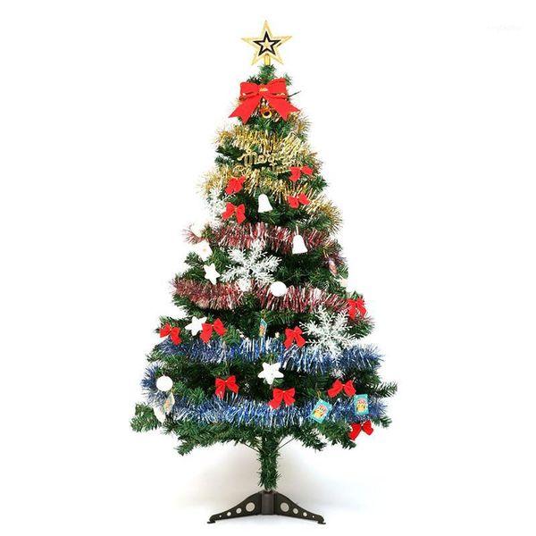 

christmas decorations fashion 1.5 meters tree package 150 cm encryption with decorative lights for home1