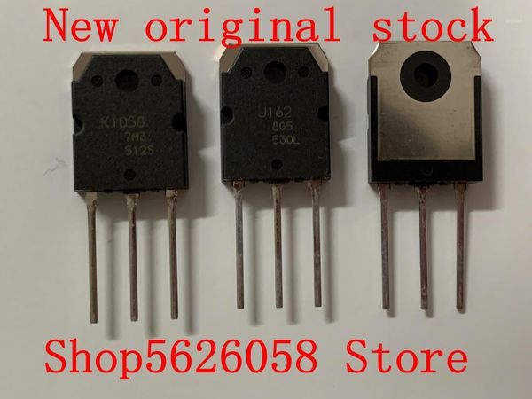 

smart power plugs 2sk1058 2sj162 j162 k1058 to-3p 100% original 5pair-100pair/lot stock1