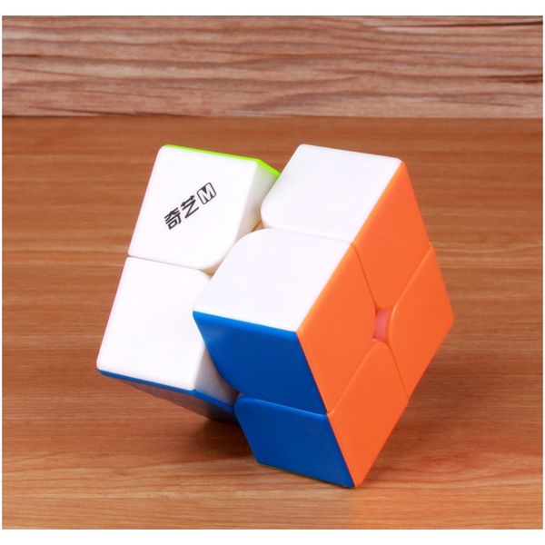 

qiyi ms mofangge 2x2x2 magnetic magic cube professional qiyi ms series 2x2 cube puzzle stickerless magnets speed cube qiyi m s sqcxio, Black;red