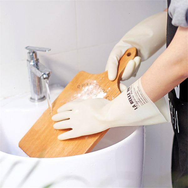 

gloves household clean dishwashing vie nordic la belle printed wash glove