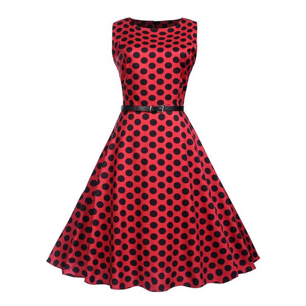 

summer hepburn dress, Black;gray