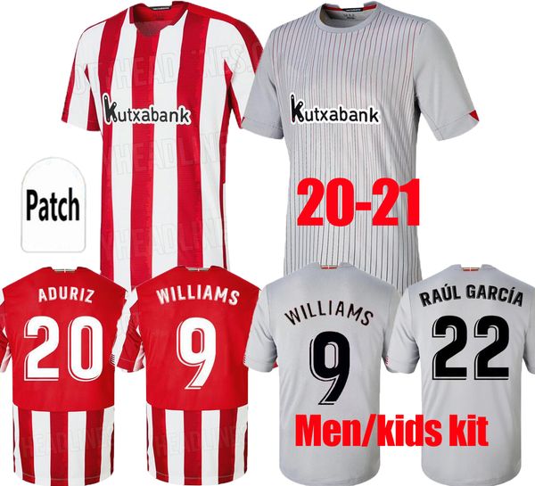 

2020 2021 bilbao soccer jersey athletic williams muniain aduriz football shirts i.martinez raul garcia camiseta de futbol men kids uniforms, Black;yellow