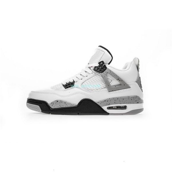 

shoes 4s thunder pure mens money bred 4 athletic basketball cool grey flight nostalgia military blue designer trainers sport sneakers, Black