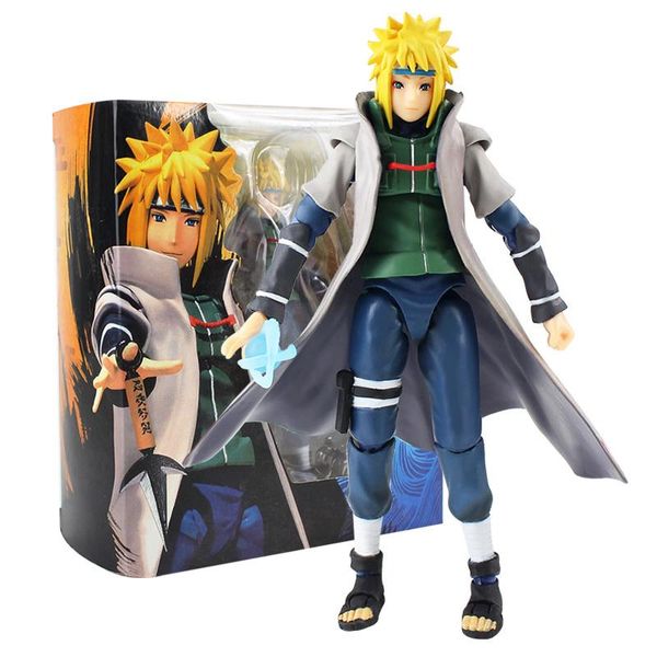 

14 см наруто действий фигура sasuke namikaze minato action фигурирует игрушки t200603