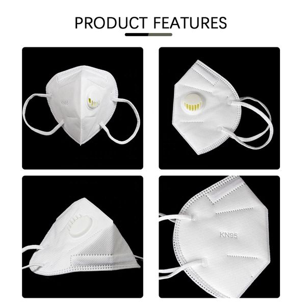 

fast shipping disposable folding dhl mask with qualified certification anti-dust face masks wholesale supply