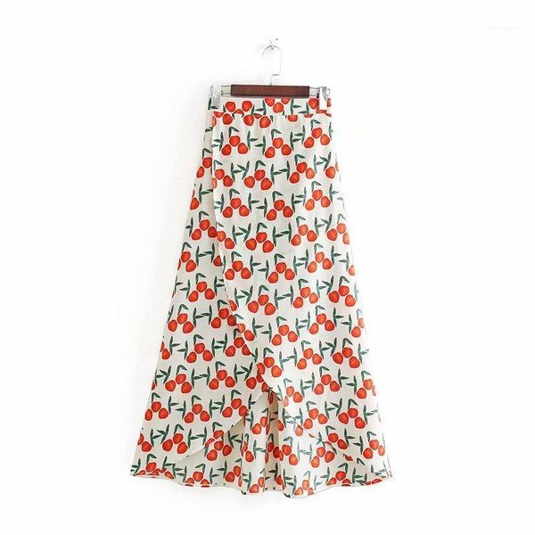 

new arribval european and american fashion swallow tail printed half-length skirt1, Black