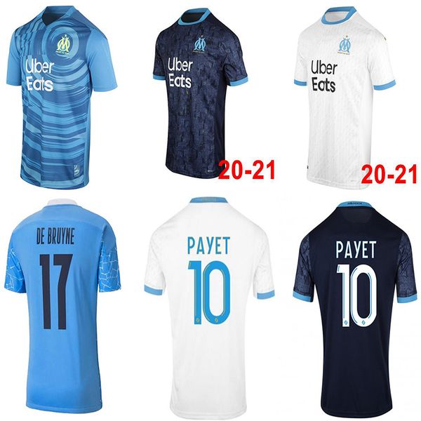 

thailand 20 21 marseille league 1 2020 2021 marseille om payet benedetto maro football club thauvin . gustavo football uniform, Black;yellow