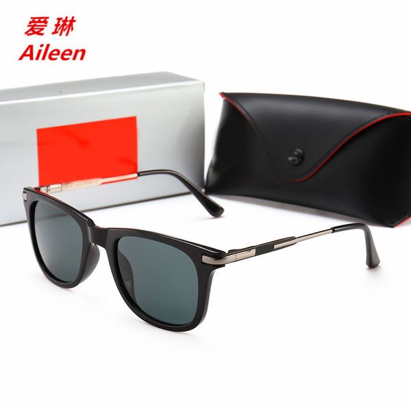 

new glass sunglasses fashion trend men's small box colorful film goggles 4637, White;black