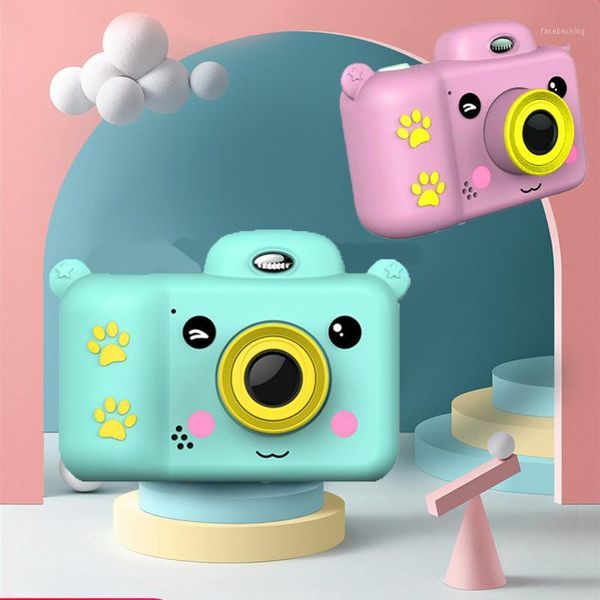 

digital cameras children mini camera full hd 1080p portable video po 2 inch screen display kids game study toy1