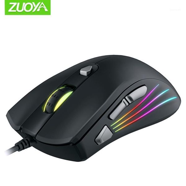 

mice zuoya at962 usb wired gaming computer mouse 7200 dpi 7 buttons rgb programmable ergonomic for pc fps cs gamer1