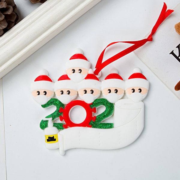 

decor tree family of quarantine ornaments survivor christmas 2 3 4 5 6 7 face masks hand sanitized customiz christm deco4gy0