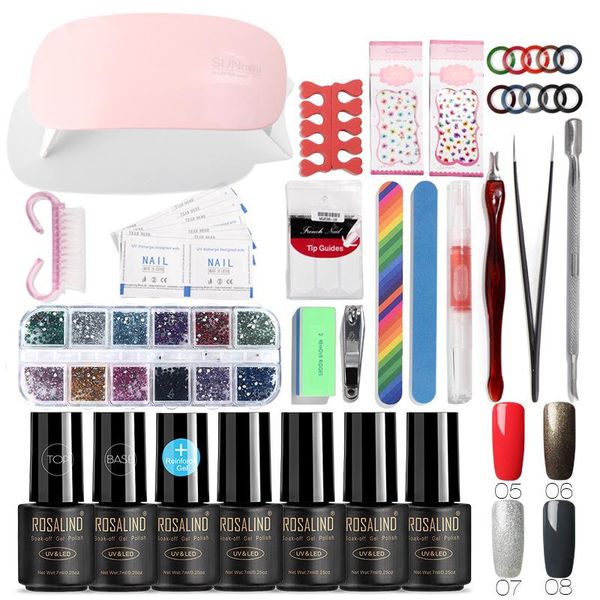 

nail art kits rosalind 7ml potherapy glue uv gel kit acrylic supplies for professionals