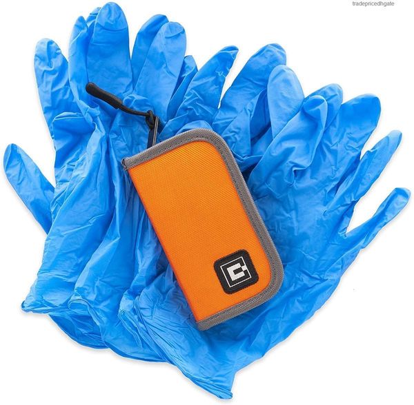 

gloves travel pairs case of nitrile 5 with (pink) 5r1os