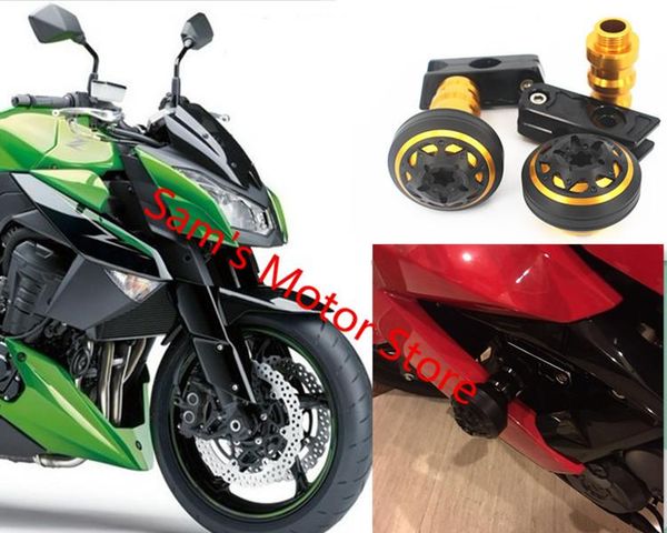 

ninja250sl ninja250sl sliders guards pads cnc motorcycle engine crash bungs protectors