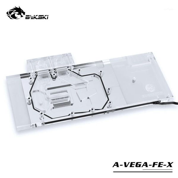

fans & coolings bykski gpu water block use for amd/msi/gigabyte/sapphire/xfx radeon rx vega 56/64 refrence edition edition/full cover block1