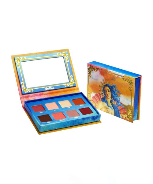 

8-pan eye makeup matte waterproof shadow eyeshadow palette 16g