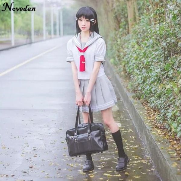 

anime costumes japanese anime lovelive love live sunshine chika takami cosplay costume aqours sailor suit women girls school uniform, Black