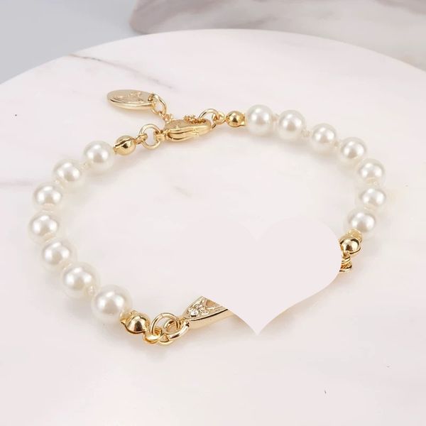 

4 color pearl beaded bracelet women rhinestone bracelet for love gift girlfriend fashion jewelry accessories, Black