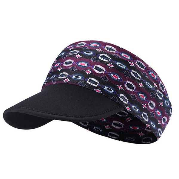

outdoor soft brim sun visor running cap sport wide headband fitness yoga cycling tennis headscarf women men accessories hairband wmtdhw