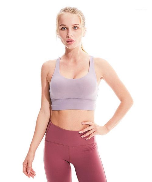 

gym clothing spring summer beauty back fitness dance -resistant yoga bra without steel ring anti sagging sports vest /301, White;black