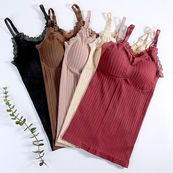 

women lace padded lingerie sleeveless vest breathable tube tank soft comfort underwear bra female intimates #f1, Black;white