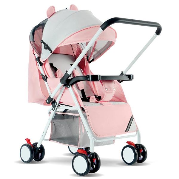 

stroller parts & accessories 2021 portable baby folding travel pram can sit recline carriage anti-vibration born infant for 0~3y