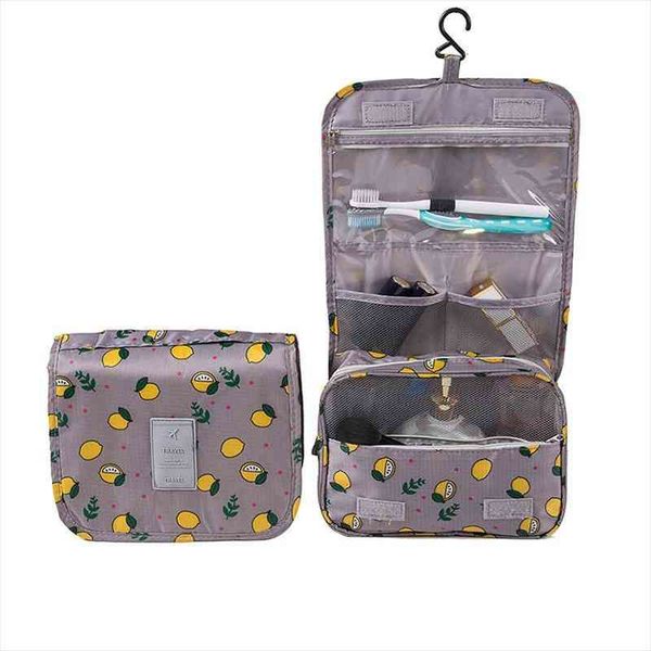 

travel cosmetic bag toiletries organizer waterproof storage neceser hanging bathroom wash bag women makeup