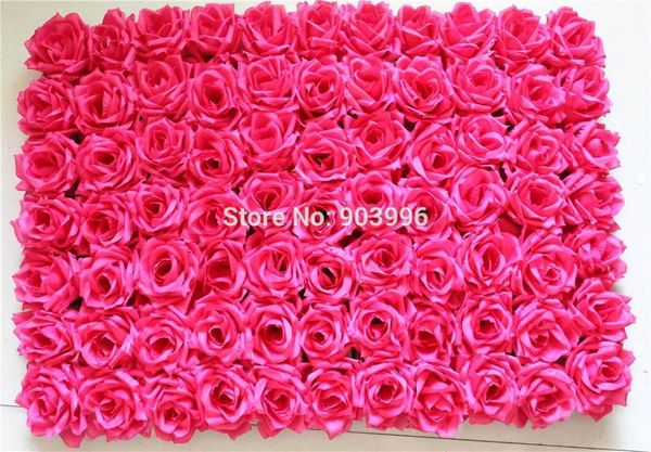 

spr ems 60*40cm rose flower artificial silk rose flower wall wedding background lawn/pillar home market decoration