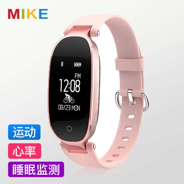 

s3 smart bracelet color screen s3plus dynamic heart rate women's walking fitns wechat reminder exercisejk