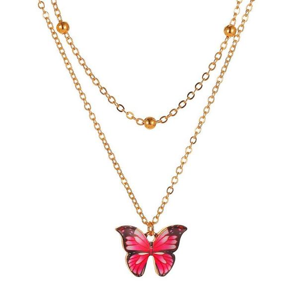 

butterfly necklace, Silver