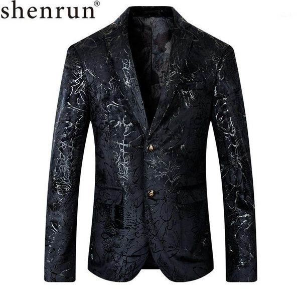

shenrun men blazers slim new fashion western style jackets groom suit jacket casual blazer singer host stage costumes plus size1, White;black