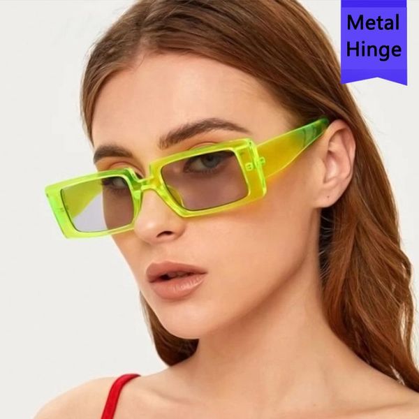 

sunglasses boyseen fashion square female trend candy color personalized street catwalk glasses, White;black