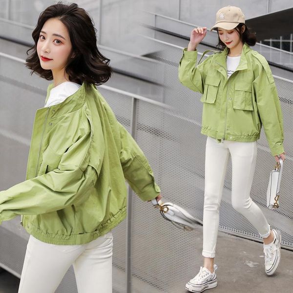 

spring coat women's new 2020 and autumn, White;black