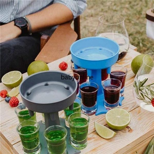 

6 sglasses dispenser beer wine beverage dispensers with cups bar quick dispenser tool birthday party drinkware accessories fy4342