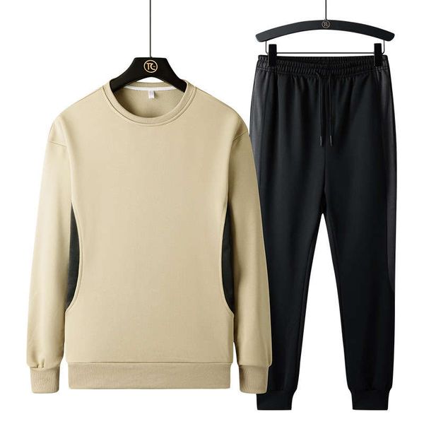 

two piece long sleeve men's sportswear jacket, Gray