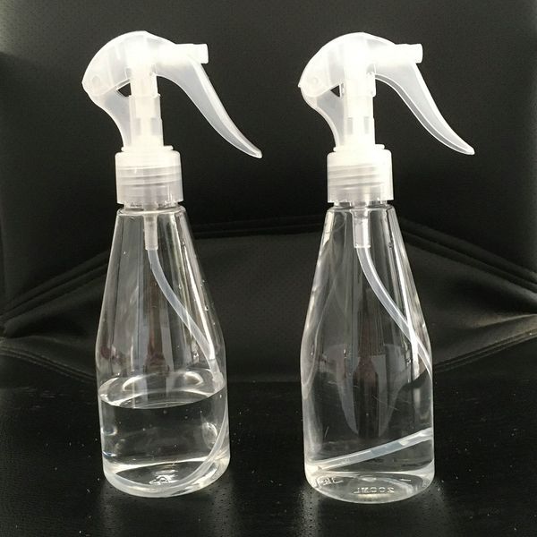 

liquid makeup package sub bottle empty pet plastic disinfection hand sanitizer fine mist spray bottle clear watering vase 200ml 1 5yh e19