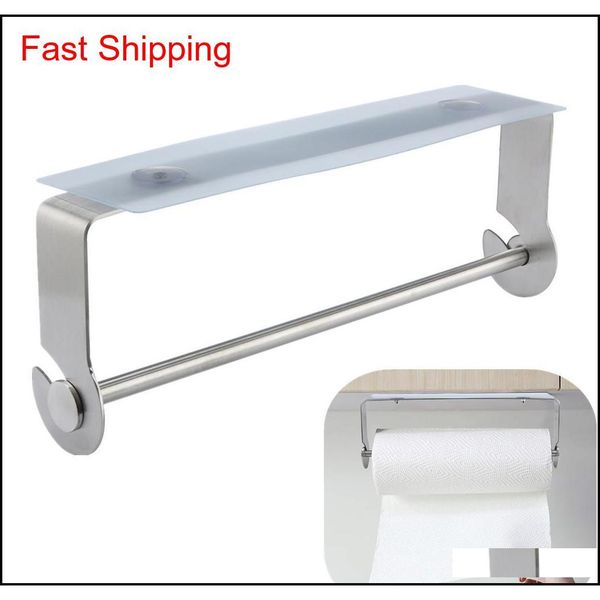 

paper towel rack kitchen bathroom drawing cabinet under the rubber stainless steel paper towel holder past qylztm new_dhbest