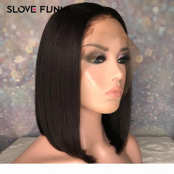 

2019 новые продукты в разобранном европейской и передней кружева химических волокон средней длины производители прямые волосы парик парик ам, Black