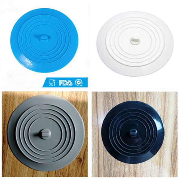 

round silicone sink plug drain ser food grade fda 15cm drain plug catcher washroom kitchen silicone supplies vtky2106