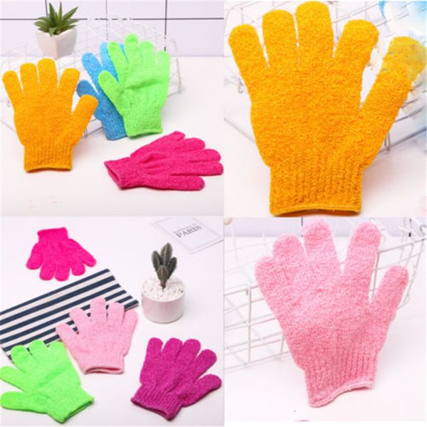 

factory8d5bspa 1pc gloves exfoliating wash skin massage scrub body scrubber glove shower bath brushes