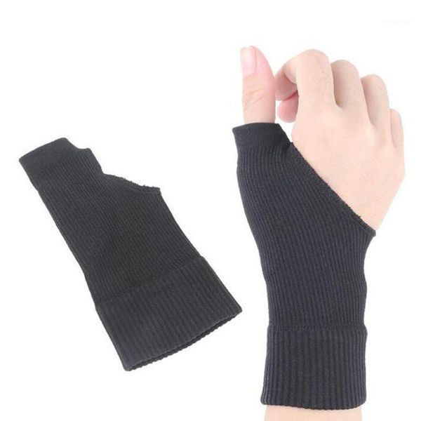 

wrist support 1 pair sebs bracers sports brace basketball training breathable sweat absorb brace1, Black;red