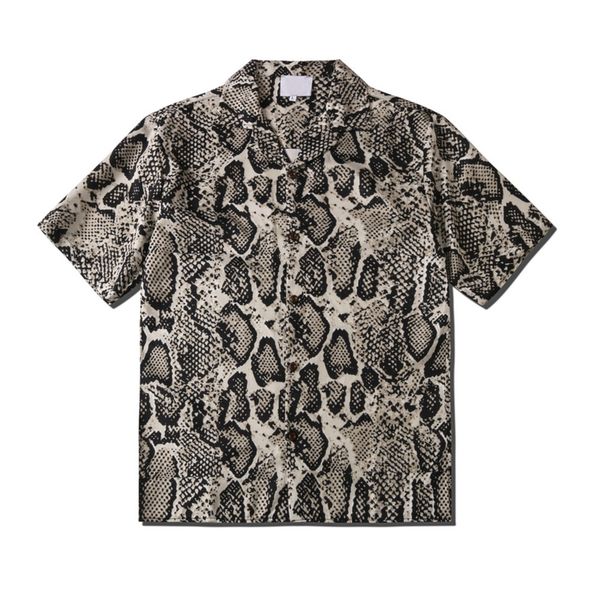 

dark icon snake hawaiian shirt 2020 summer vintage shirts for men streetwear clothing c1211, White;black