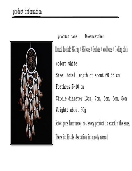 

новые пять колец белый улавливатель мечты автомобиль перья автомобиль ключ цепь дома украшения кулон моды подарки jllvjh