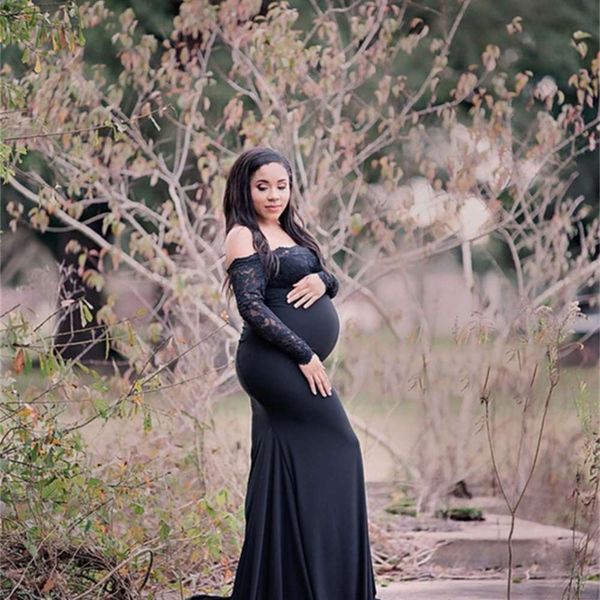 

2020 women's lace one line neck beach casual video drs 6660 ladies' favorite trendy fashion high-end atmosphere grade pictures are, Black;gray
