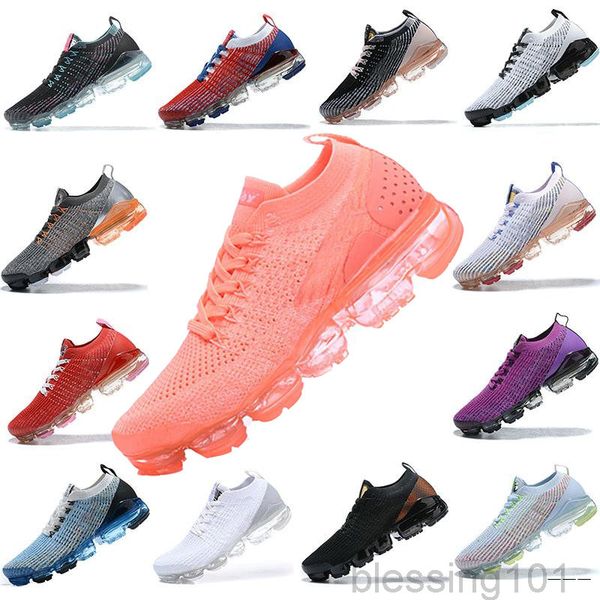 

2021 new arrival cushion knit fly 2.0 mens women casual shoes xamropav sapphire blue racer blue cny red fuchsia trainers sneakers 36-45 fgrr