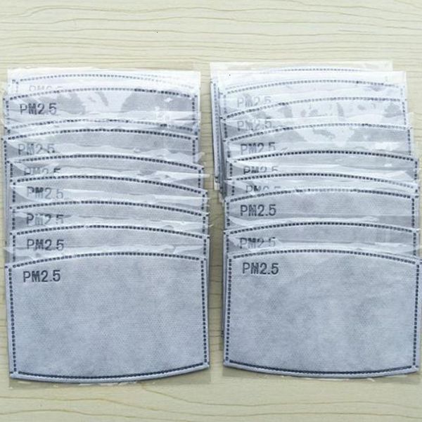 

5 instock layer protective pm2.5 disposable mask face masks inner gasket replacement filter pad respirator
